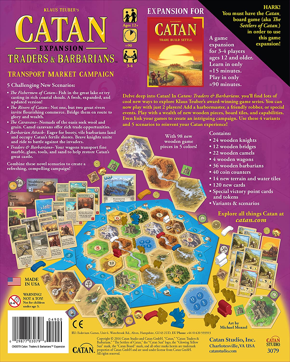 Catan : Traders and Barbarians Expansion